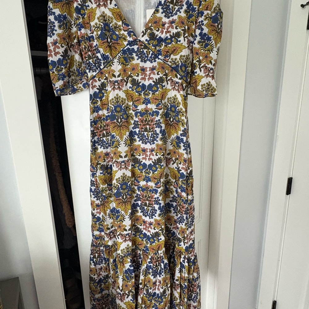Floral Print Maxi Dress
